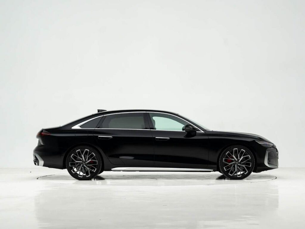 audi-a6l-side-black