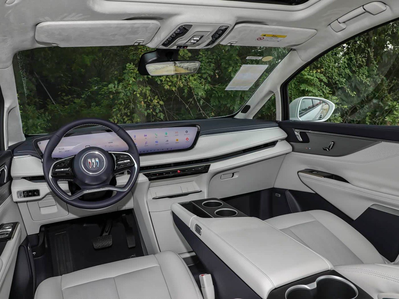 Buick GL8 Avenir PHEV dashboard side angle