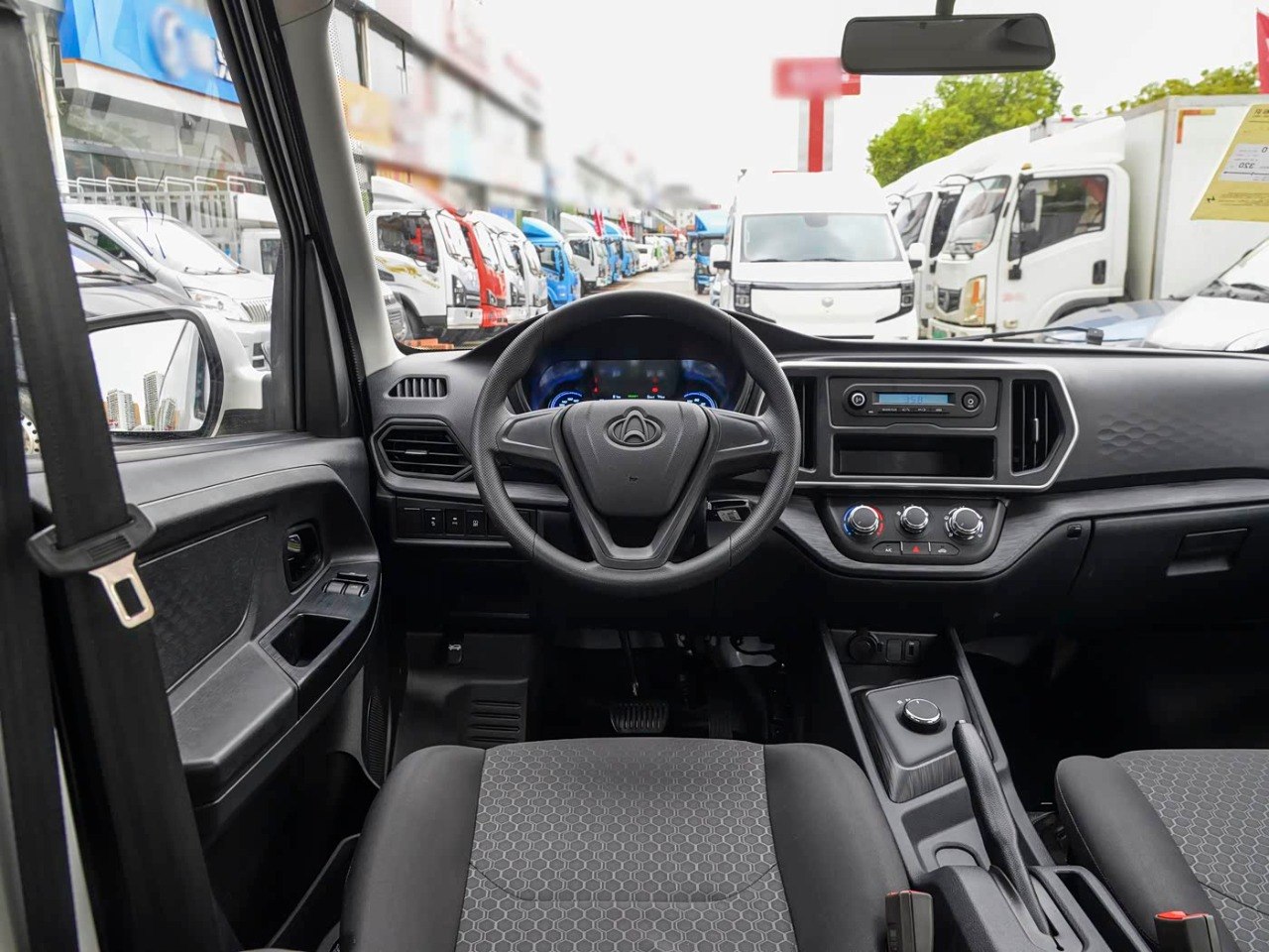 Changan Ruixing EV dashboard driver side view