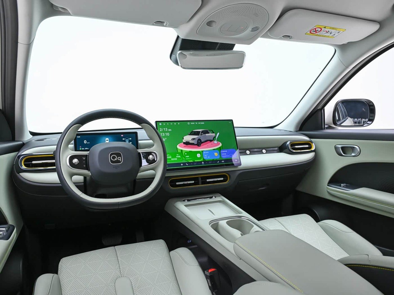 Chery QQ3 infotainment display interface