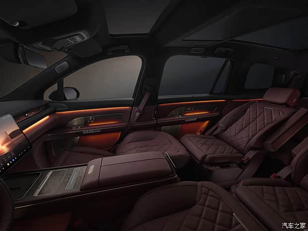 In-car bed mode safety image