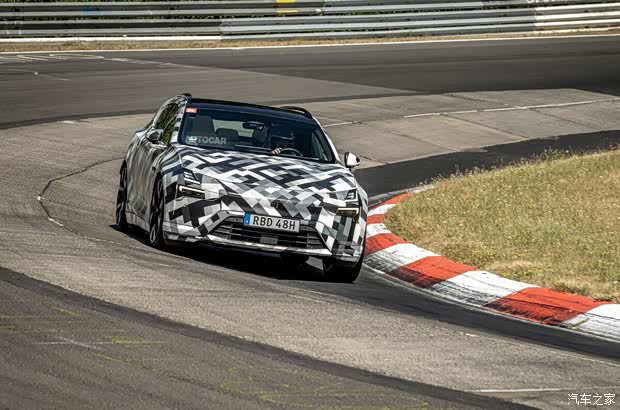 Polestar 4 SUV spy photo