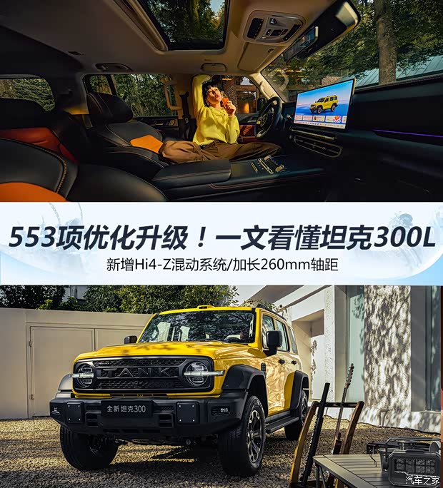 Tank 300L hybrid off-road SUV